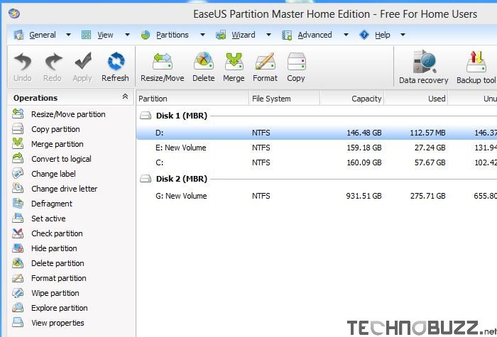 Windows Disk Partition