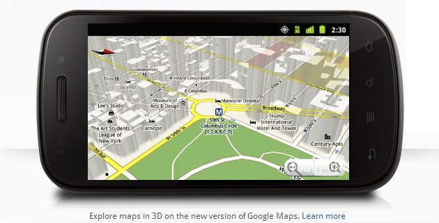 Google Maps 5.0 available in