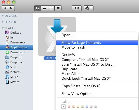 how to build a package for os x