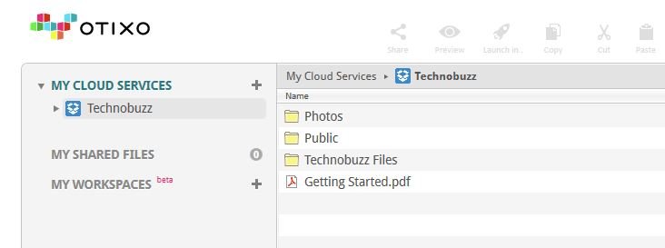 Files from a Linked Cloud Service