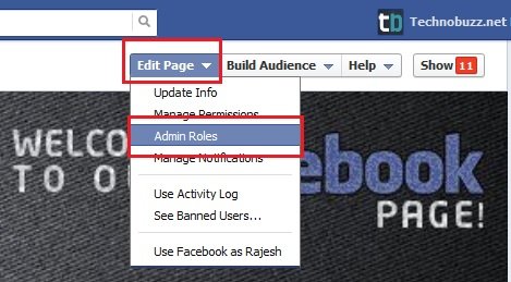 Facebook Page Admin Roles