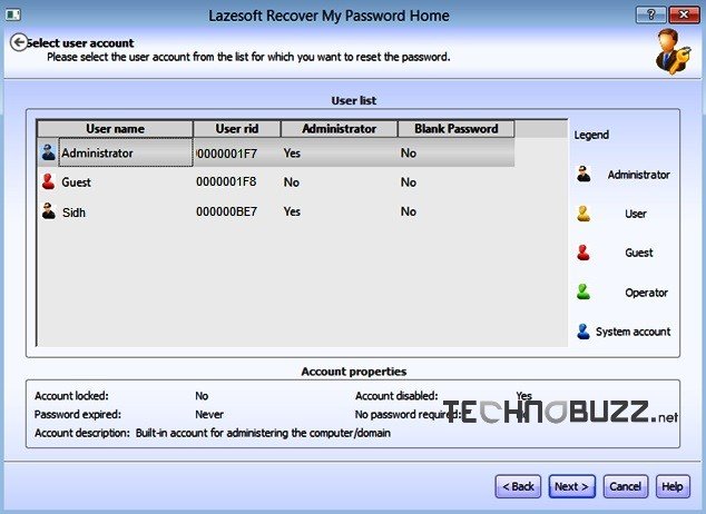 Reset Windows 8 Login Password