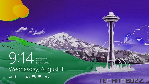 Windows 8 Lockscreen