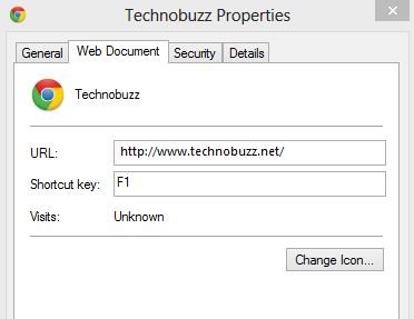Add Shortcut Key to Open Webpage