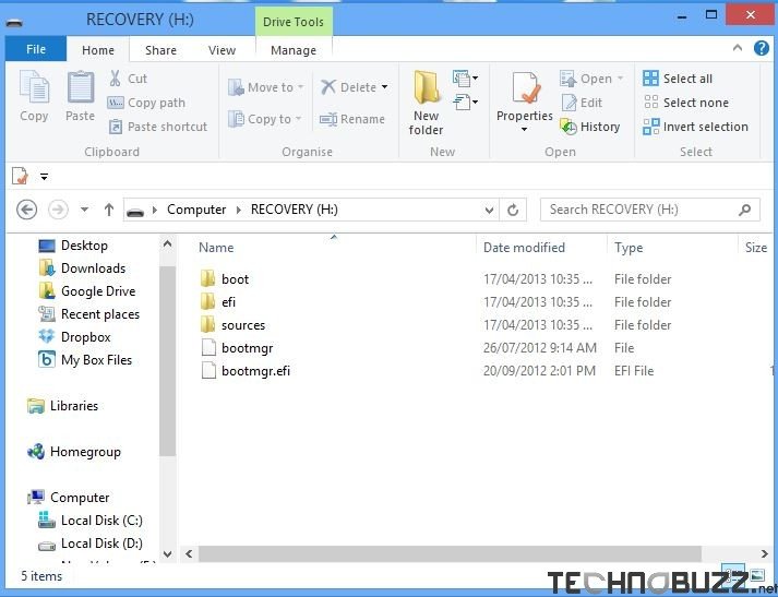 Windows 8 Recovery