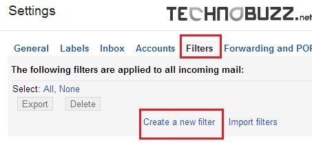 Create a new Filter