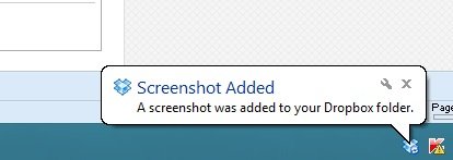 Screenshot in Dropbox
