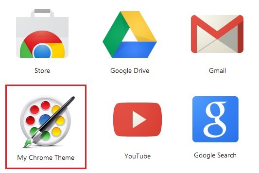 My Chrome Theme App