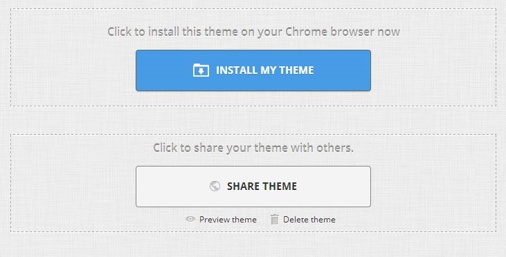 Share Your Chrome Theme