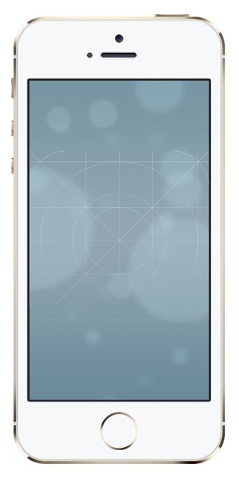 iOS 7 Icon Grid Wallpaper for iPhone 5