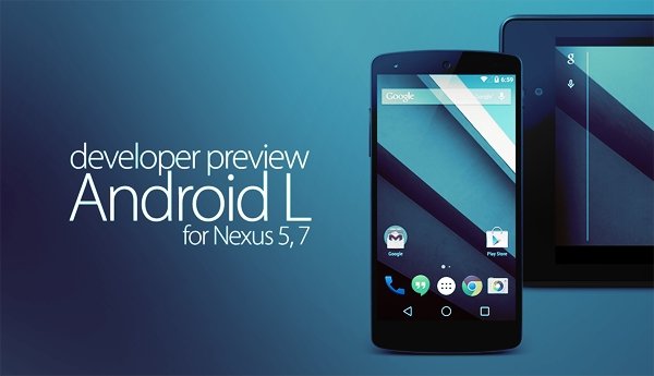 Install New Android L Developer Preview For Nexus 5 and 7