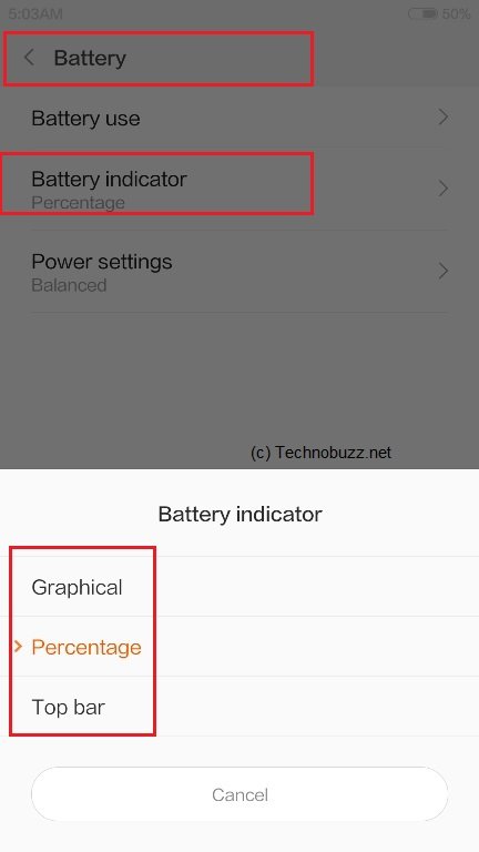 Change-Battery-Indicator