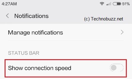 Show-Connection-speed