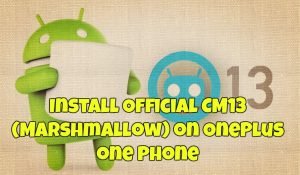 Install Official Cm Marshmallow On Oneplus One Phone Technobuzz