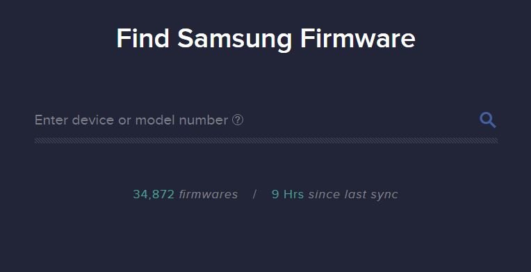 Find-Samsung-Firmware
