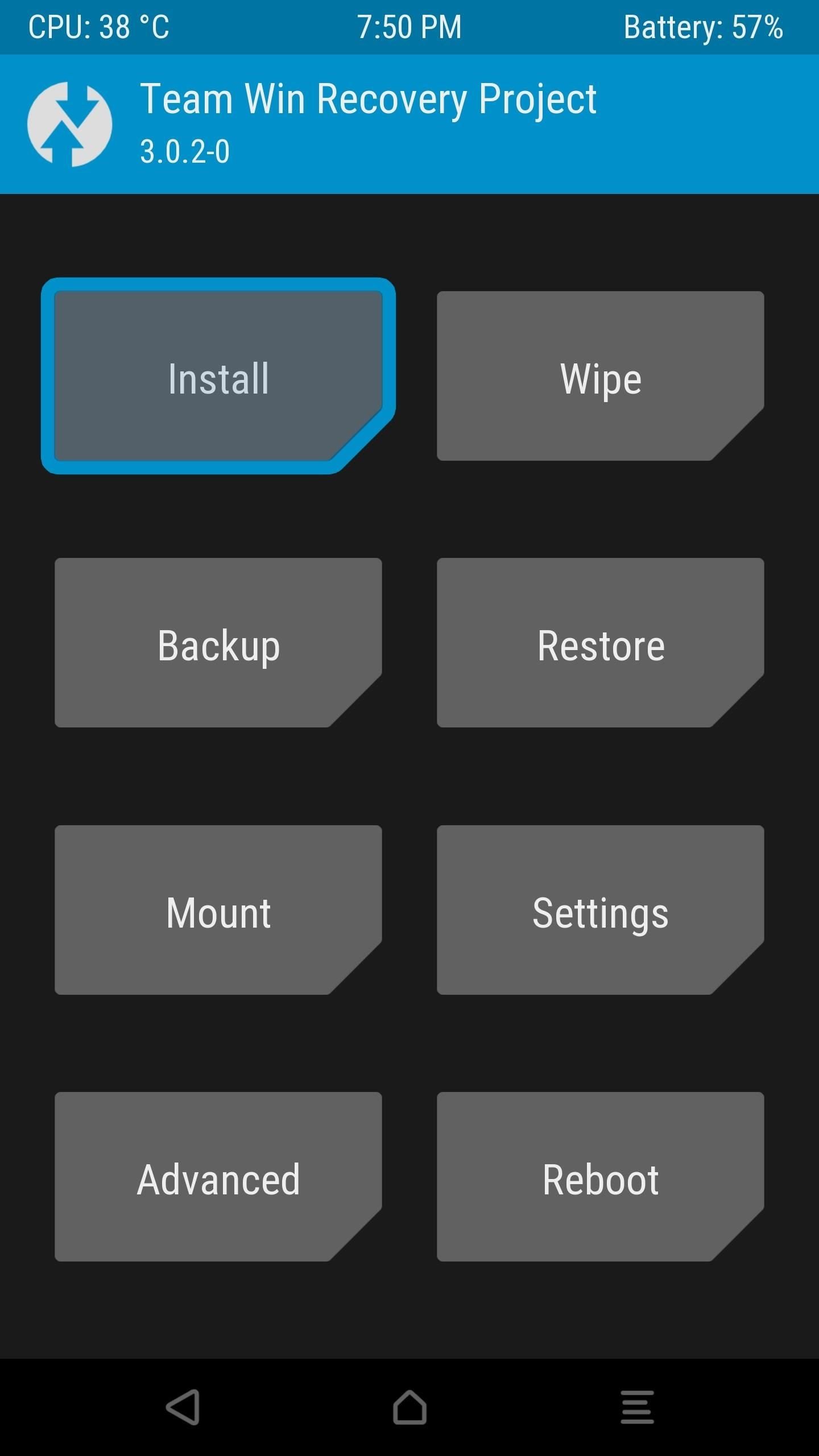 TWRP-install