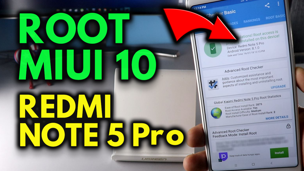 Root Redmi Note 5 Pro