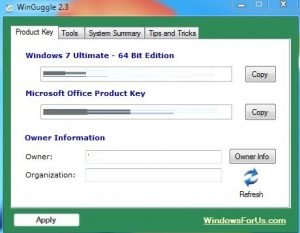 windows 7 product key finder free