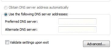 Open Blocked Facebook by DNS server