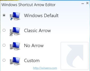 Windows Shortcut Icon Removal