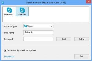 multiple skype login