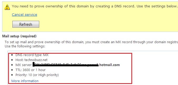 Введенный домен email не имеет корректной почтовой записи в dns mx record