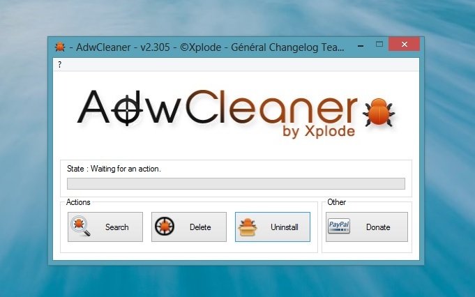 Remove Unwanted Toolbar & Malware with AdwCleaner App