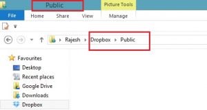 how to use dropbox on email