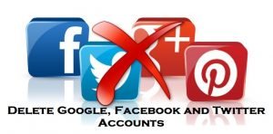 How I Deleted My Google, Facebook and Twitter Account - TechnoBuzz