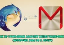 thunderbird smtp gmail