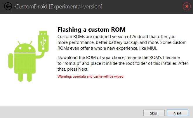 Flash Custom ROM