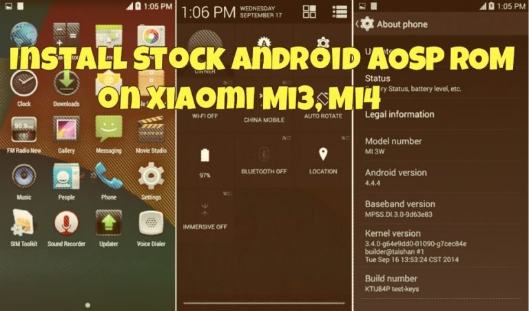 Установка aosp на xiaomi