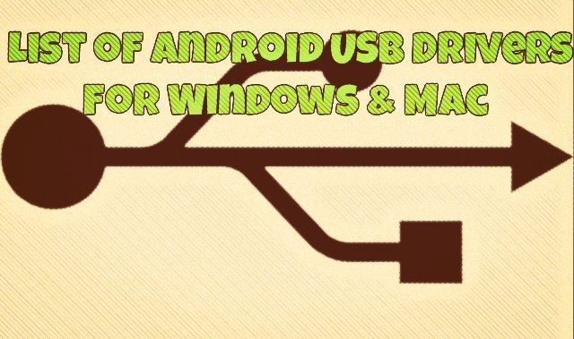 download android usb driver for mac