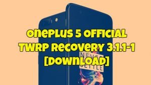 Oneplus 5 установка twrp