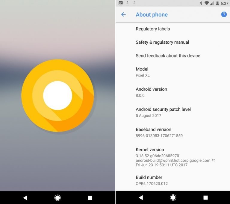 Download and Install Android Oreo on Pixel, Nexus Devices [Official ...