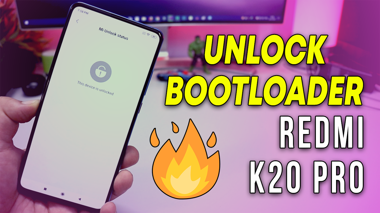 redmi k20 pro unlock bootloader