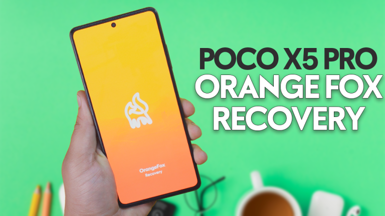 Как установить orange fox recovery poco x3 nfc